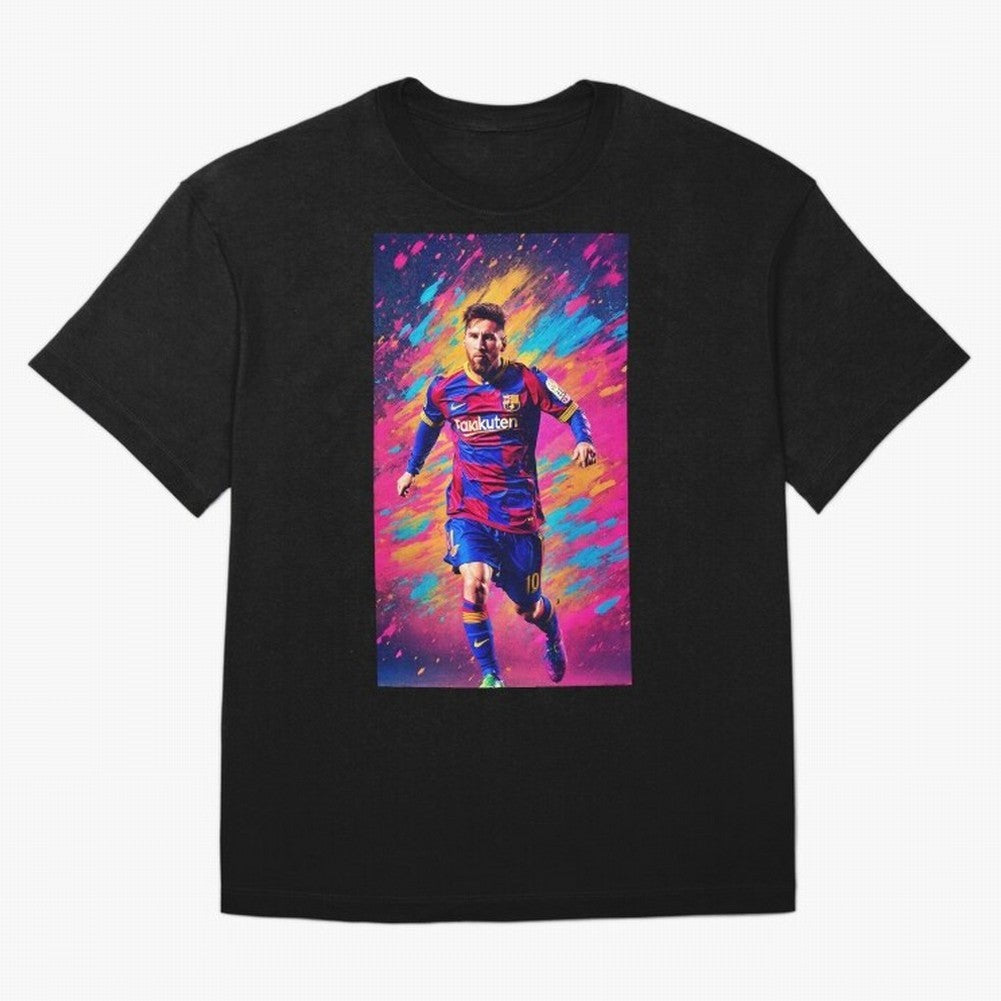 Lionel Messi Oversized T-Shirt Keep the Legacy of Match Day Hype around FIFA World Cup 2026, Haaland and Mbappe, Spain, Football History, Final Match Energy, Crowd Noise and Once in a Lifetime Moments; Great for Supporters Who Love Legendary