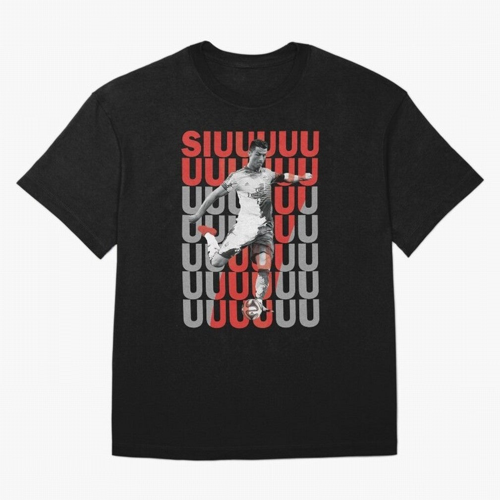 Siuuuuuu Cristiano Ronaldo Oversized T-Shirt Share the FIFA World Cup 2026 Journey through Messi, Neymar and Mbappe Highlights, France Pride, Champion Mindset, Group Stage Buzz, Knockout Tension and Passionate Fan Culture; Made for Collectors Who