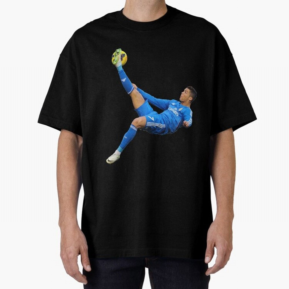cristiano ronaldo Oversized T-Shirt Show Championship Spirit for Match Day Hype around FIFA World Cup 2026, Cristiano Ronaldo, Argentina, Goal Celebration Energy, Supporter Heritage, Football Icons and Worldwide Tournament Joy; Ideal for Football