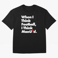 Manchester United Oversized T-Shirt Relive Match Day Hype around FIFA World Cup 2026 USA Canada Mexico, Mbappe and Neymar, Brazil, Retro Football Energy, Iconic Rivalries, Trophy Chase Drama and Stadium Atmosphere; Ideal for Fans Who Follow Messi,