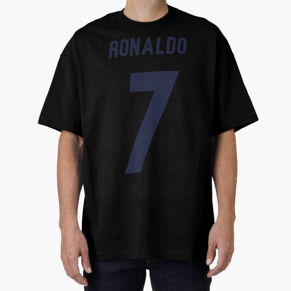 Cristiano Ronaldo 7 Oversized T-Shirt Build FIFA World Cup 2026 Made for Mbappe and Neymar, Germany Energy, Vintage Soccer Flavor, Modern Football Stars, National Flags and Final Night Emotion; Ideal for Passionate Fans Who Love Underdog Stories,