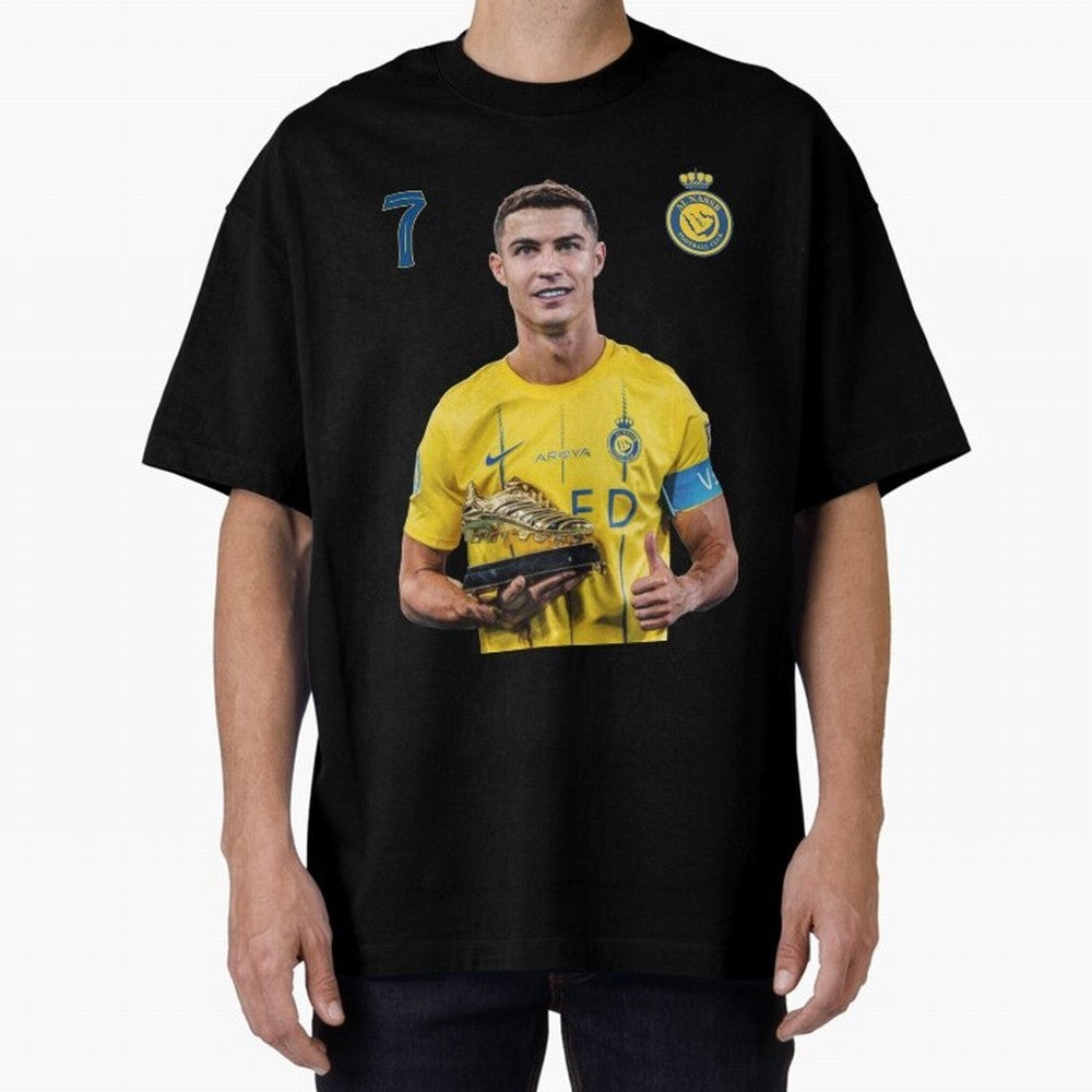 Cr7 cristiano ronaldo red black yellow blue milano real madid ronaldo cr ronaldo cristiano Portugal 7 9 united alnassr al nassr nassr al nassar hilal Oversized T-Shirt Celebrate Rivalries and Pride in FIFA World Cup 2026 Group Stage Spirit,