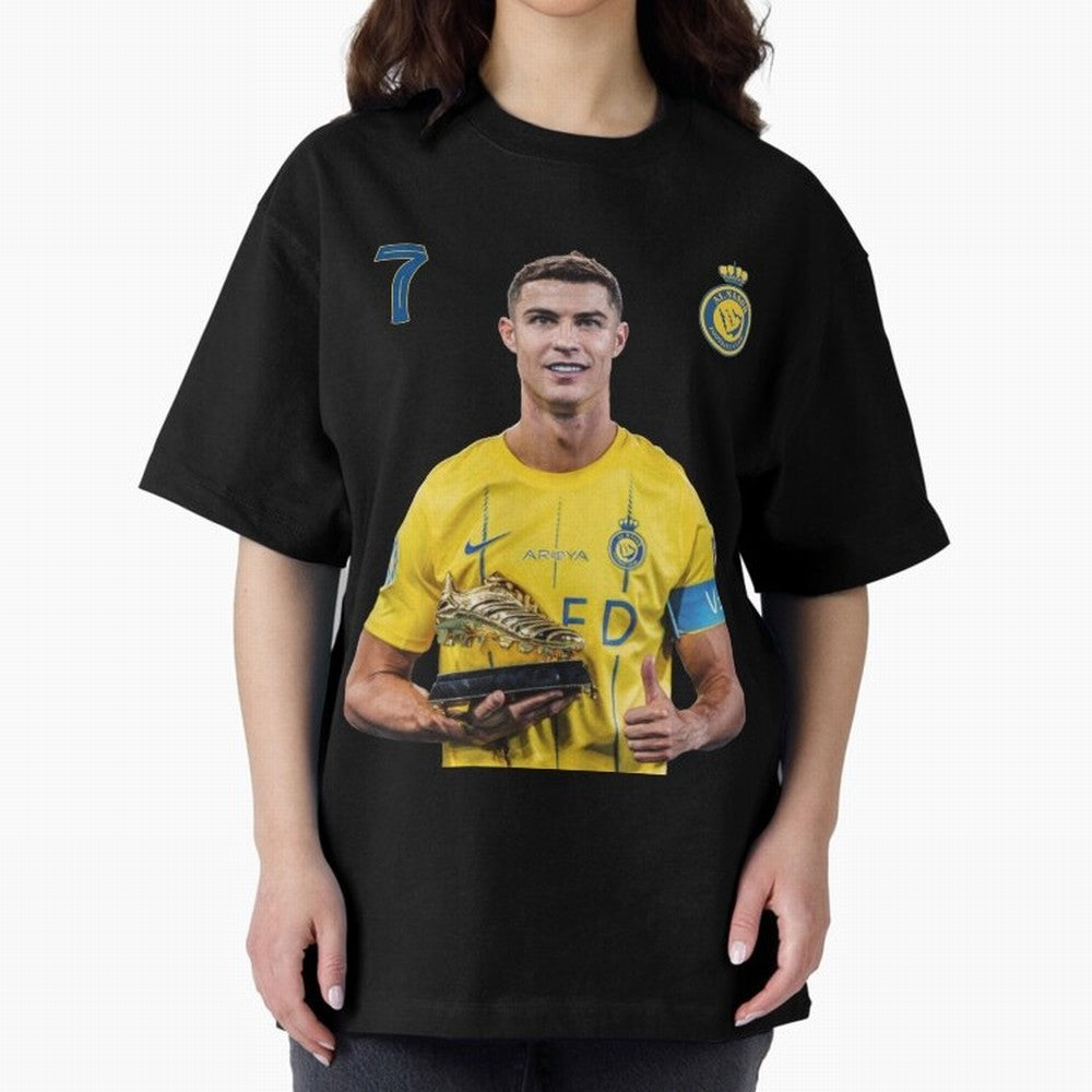 Cr7 cristiano ronaldo red black yellow blue milano real madid ronaldo cr ronaldo cristiano Portugal 7 9 united alnassr al nassr nassr al nassar hilal Oversized T-Shirt Celebrate Rivalries and Pride in FIFA World Cup 2026 Group Stage Spirit,