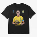 Cr7 cristiano ronaldo red black yellow blue milano real madid ronaldo cr ronaldo cristiano Portugal 7 9 united alnassr al nassr nassr al nassar hilal Oversized T-Shirt Celebrate Rivalries and Pride in FIFA World Cup 2026 Group Stage Spirit,