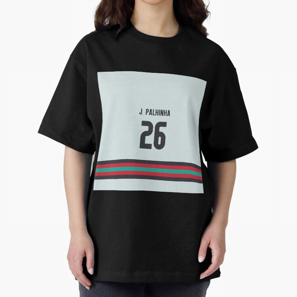 Palhinha Portugal Away Oversized T-Shirt Show Fan Pride Across FIFA World Cup 2026 Group Stage Spirit, Made for Argentina and Brazil, Messi, CR7 and Mbappe, Sports Nostalgia, International Competition, Famous Players and Unforgettable Victories;
