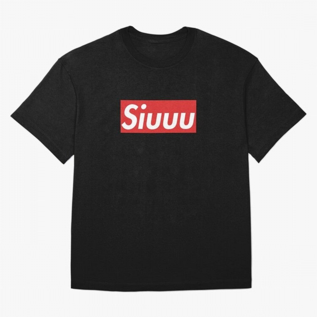 Siuu Oversized T-Shirt Support Iconic Players in FIFA World Cup 2026 Group Stage Spirit, Filled with Argentina, Mbappe and Neymar, Champion Mindset, Group Stage Buzz, Knockout Tension and Passionate Fan Culture; Great for Supporters Who Love