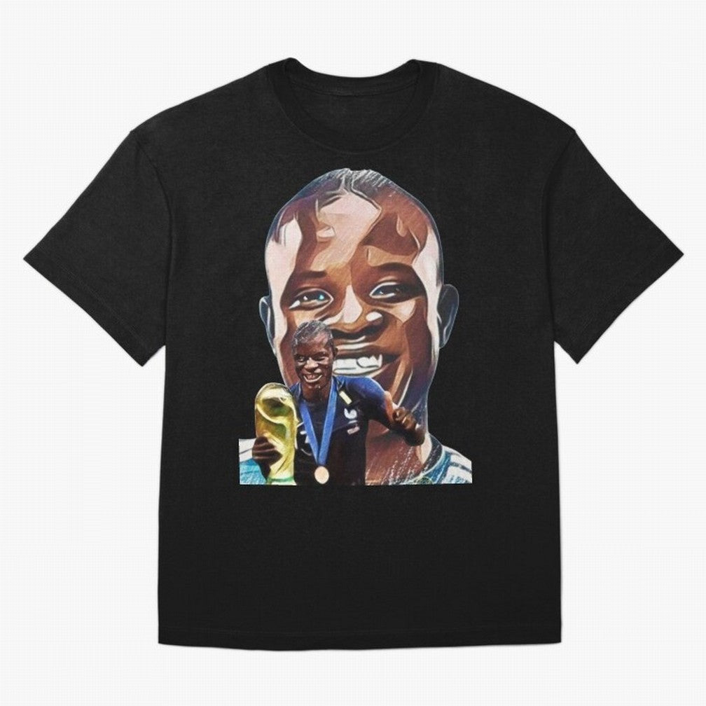 N'golo Kante Oversized T-Shirt Celebrate Global Passion for the FIFA World Cup 2026 Journey through CR7 Highlights, Argentina, France and Brazil Pride, Championship Spirit, Famous Goals, Roaring Crowds and International Football Unity; Made for