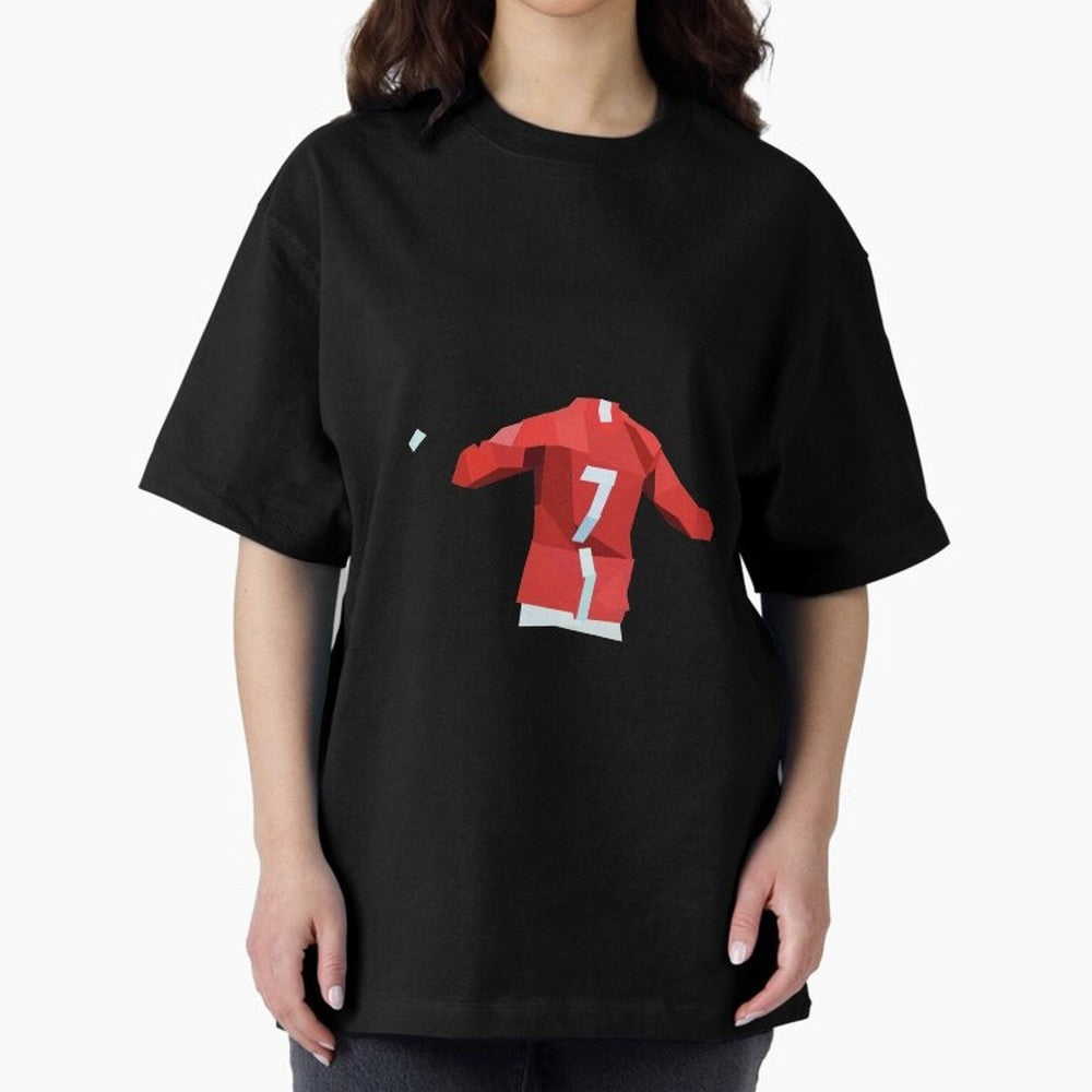 Viva Ronaldo Oversized T-Shirt Celebrate Football Heritage in FIFA World Cup 2026 for Fans of Mbappe and Germany, Bringing Stadium Memories, Football Loyalty, International Chants and Championship Tradition; Made for Die Hard Supporters, Soccer