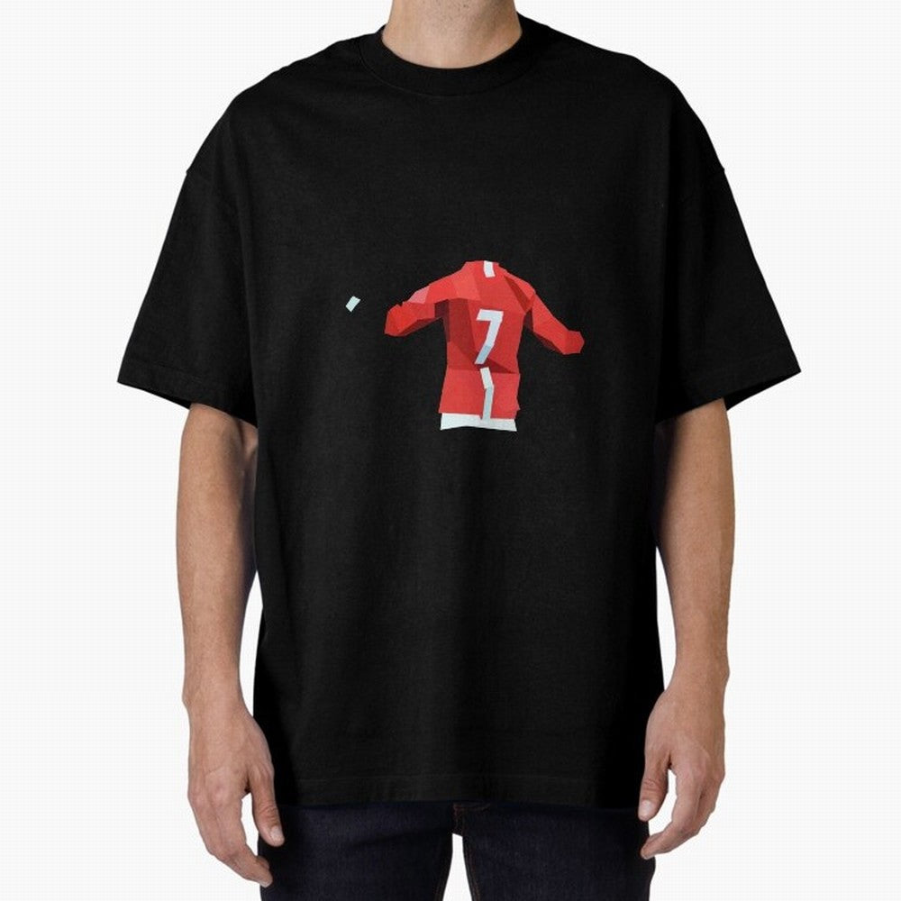 Viva Ronaldo Oversized T-Shirt Celebrate Football Heritage in FIFA World Cup 2026 for Fans of Mbappe and Germany, Bringing Stadium Memories, Football Loyalty, International Chants and Championship Tradition; Made for Die Hard Supporters, Soccer