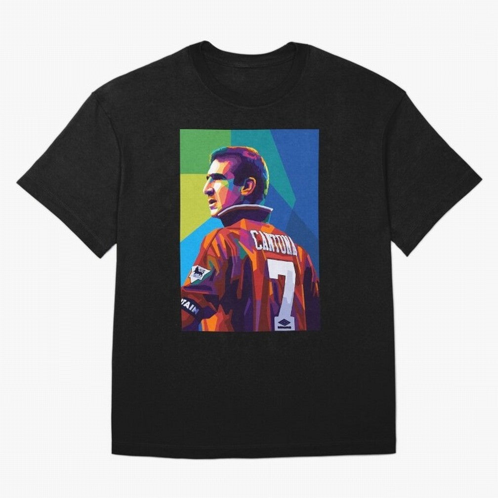 Cantona Man United 7 Pop Art Oversized T-Shirt Turn Football Passion into the FIFA World Cup 2026 USA Canada Mexico Journey through Mbappe Highlights, Brazil, Portugal and Argentina Pride, Game Day Rituals, Football Legends, Country Pride and the