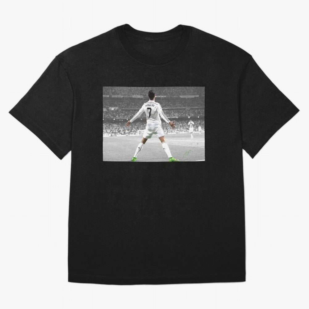 Cristiano Ronaldo 7 Oversized T-Shirt Feel International Energy from FIFA World Cup 2026 for Fans of CR7 and Spain, Bringing Game Day Rituals, Football Legends, Country Pride and the Road to the Final; Made for Die Hard Supporters, Soccer Lovers,