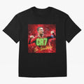 CR7 Oversized T-Shirt Relive FIFA World Cup 2026 for Fans of Haaland and France, Bringing Retro Football Energy, Iconic Rivalries, Trophy Chase Drama and Stadium Atmosphere; Great for Supporters Who Love Legendary Players, National Teams, Big Goals
