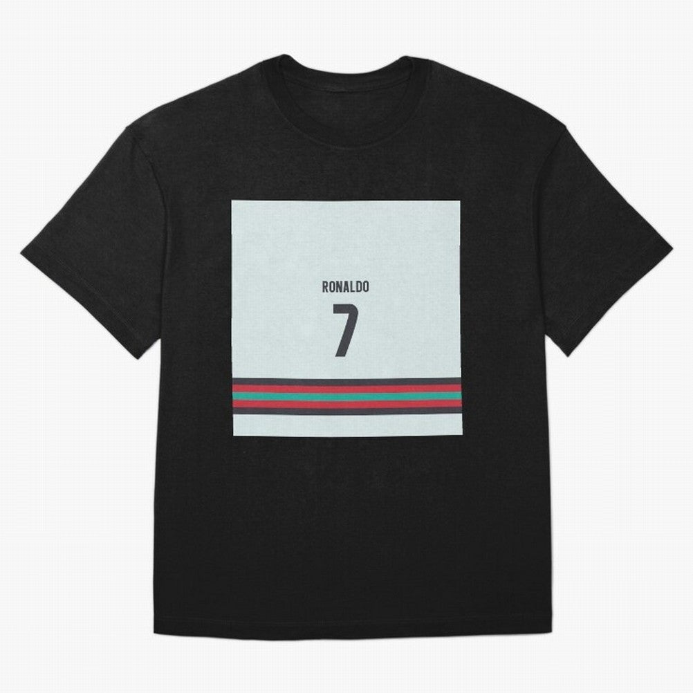 Cristiano Ronaldo Portugal Away Oversized T-Shirt Elevate Match Day Hype around FIFA World Cup 2026 Group Stage, Messi, Neymar and Mbappe, Argentina and Brazil, Tournament Hype, Historic Matchups, Family Viewing Parties and Global Sports Pride;