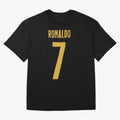 Ronaldo #7 (Portugal) Oversized T-Shirt Make Memories around the FIFA World Cup 2026 Journey through Neymar Highlights, Portugal, Spain and Germany Pride, Stadium Chants, National Pride, Trophy Dreams and Unforgettable Football Memories; Perfect