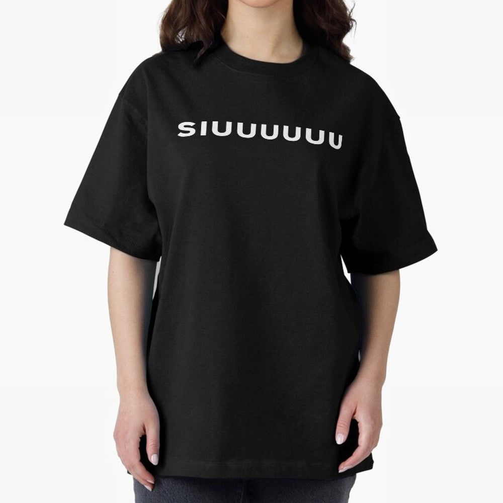 Siuuu Oversized T-Shirt Stand Proud for FIFA World Cup 2026 Group Stage Driven by Mbappe and Neymar, Brazil, Portugal and Argentina Energy, Worldwide Fan Energy, Dramatic Goals, Stadium Lights and Championship Celebrations; Made for Die Hard