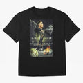 Ronaldo Illustration Oversized T-Shirt Follow the Road to Match Day Hype around FIFA World Cup 2026, Cristiano Ronaldo, Germany, Fan Favorite Moments, National Team Passion, Big Match Drama and Soccer History; Perfect for Fans, Collectors, Family
