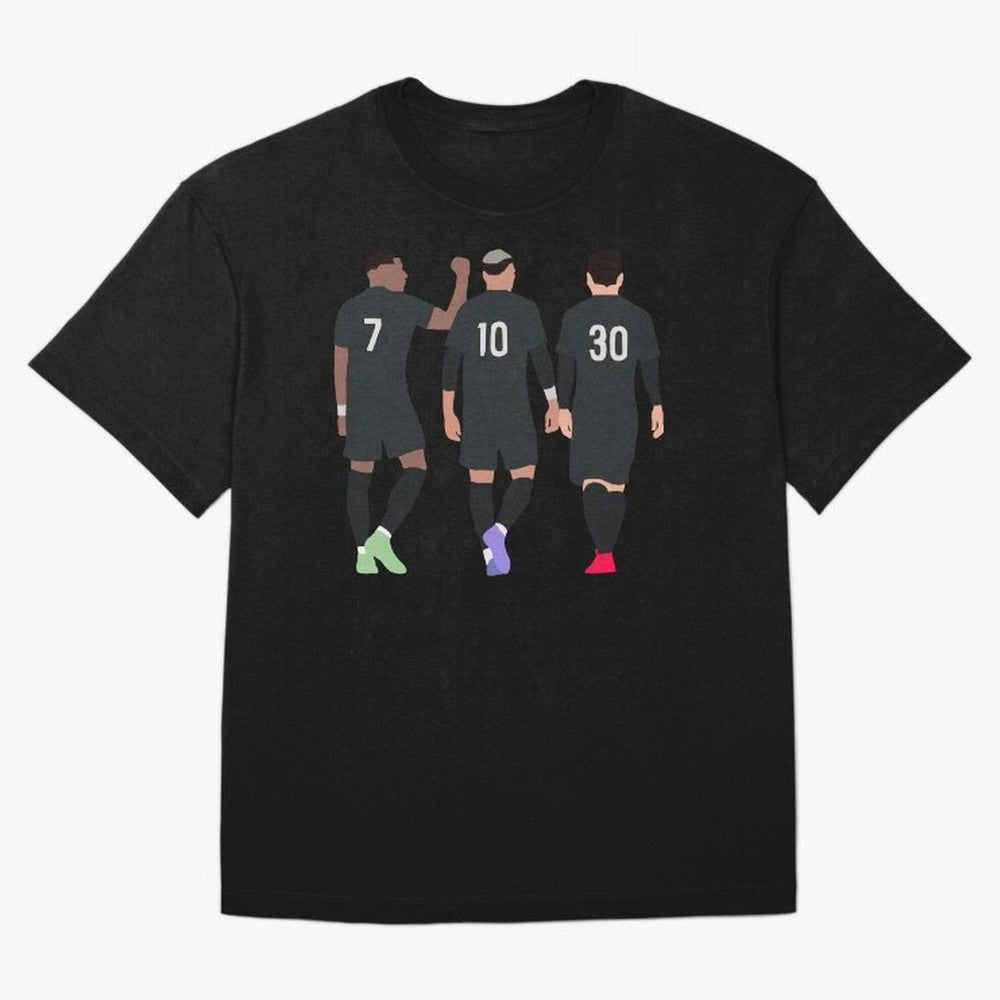 Messi Neymar France Football Players Trio Mmn #y79 Oversized T-Shirt Turn Up for FIFA World Cup 2026 Built around Messi and Cristiano Ronaldo, Argentina and Brazil Energy, Goal Celebration Energy, Supporter Heritage, Football Icons and Worldwide
