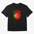 Portugal Football Soccer Ball Oversized T-Shirt Celebrate Football Heritage in FIFA World Cup 2026 for Fans of Messi, Neymar and Mbappe and Argentina, Bringing Worldwide Fan Energy, Dramatic Goals, Stadium Lights and Championship Celebrations;