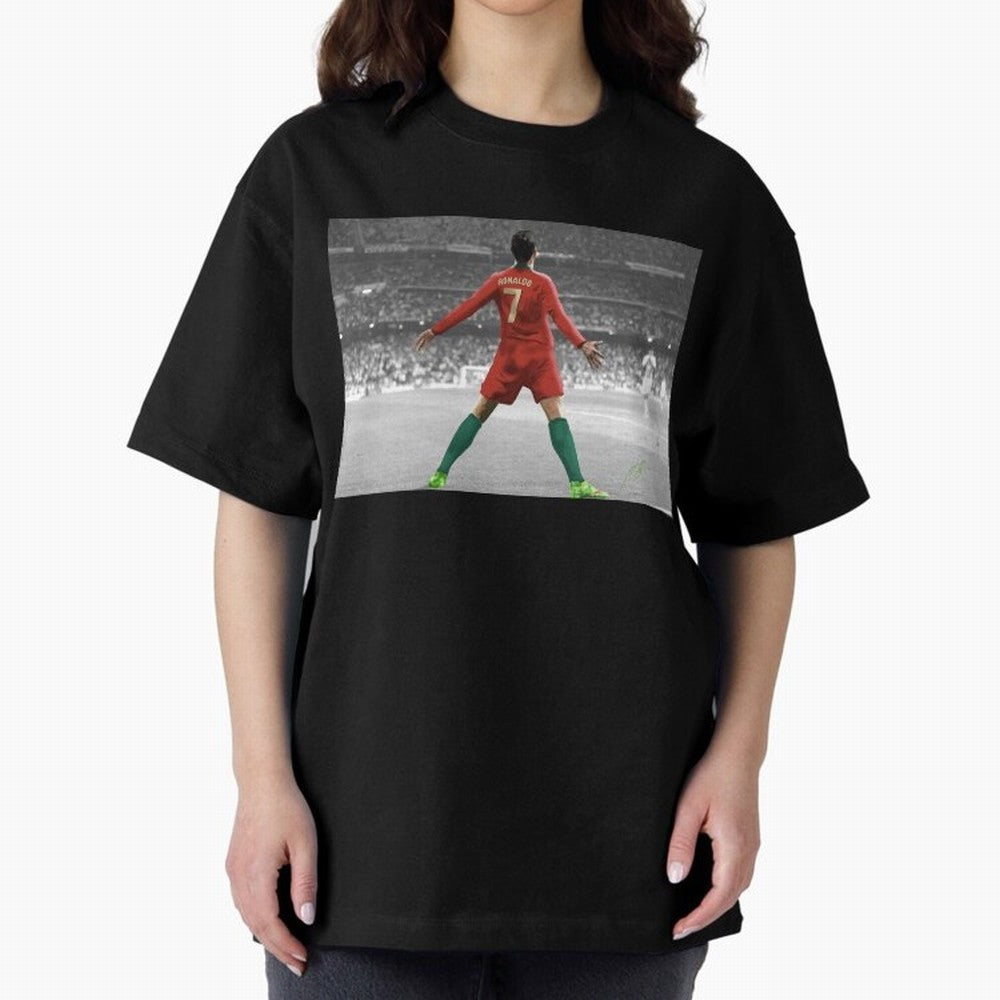 Portugal's Cristiano Ronaldo Oversized T-Shirt Join the Countdown to the FIFA World Cup 2026 Group Stage Journey through Neymar, Haaland and Cristiano Ronaldo Highlights, Brazil, Portugal and Argentina Pride, Match Day Excitement, Supporter