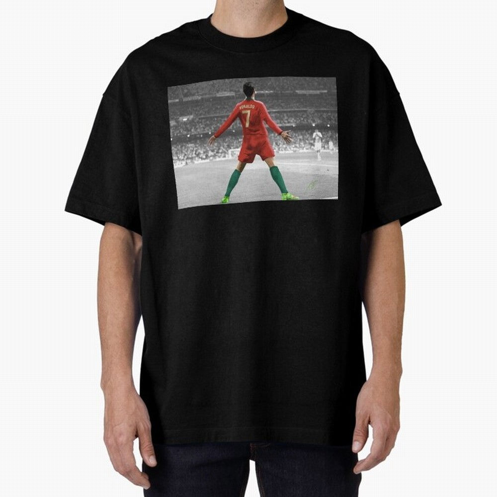 Portugal's Cristiano Ronaldo Oversized T-Shirt Join the Countdown to the FIFA World Cup 2026 Group Stage Journey through Neymar, Haaland and Cristiano Ronaldo Highlights, Brazil, Portugal and Argentina Pride, Match Day Excitement, Supporter