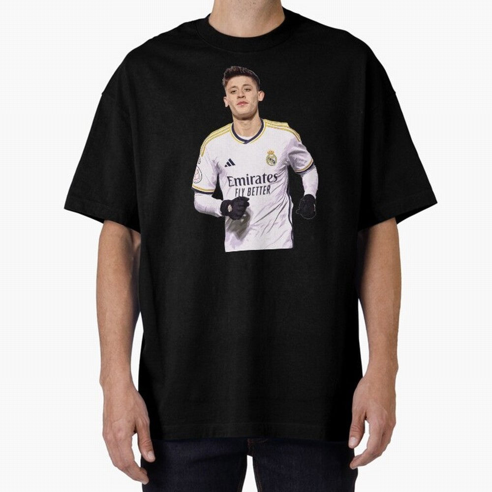 arda guler real madrid Oversized T-Shirt Remember Iconic Moments from FIFA World Cup 2026 USA Canada Mexico Spirit, Made for England and Germany, Messi and Cristiano Ronaldo, Championship Spirit, Famous Goals, Roaring Crowds and International