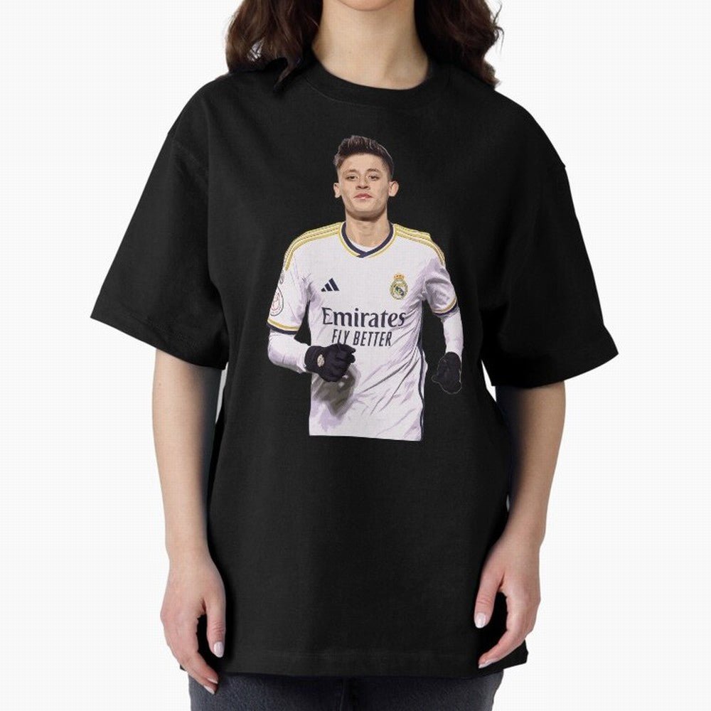 arda guler real madrid Oversized T-Shirt Remember Iconic Moments from FIFA World Cup 2026 USA Canada Mexico Spirit, Made for England and Germany, Messi and Cristiano Ronaldo, Championship Spirit, Famous Goals, Roaring Crowds and International