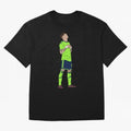 Alejandro Garnacho Ronaldo Peace Goal Celebration Oversized T-Shirt Feel the FIFA World Cup 2026 USA Canada Mexico Journey through Messi, Neymar and Mbappe Highlights, Argentina and Brazil Pride, Stadium Chants, National Pride, Trophy Dreams and