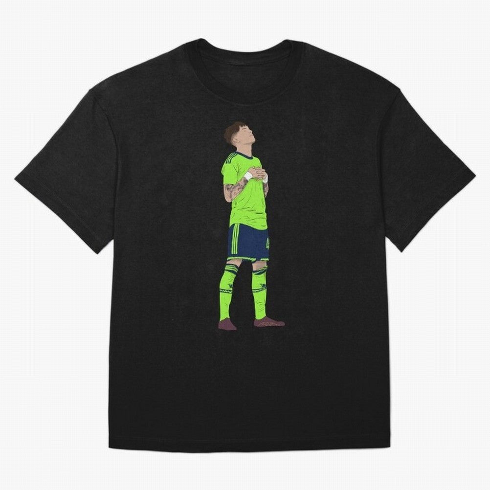 Alejandro Garnacho Ronaldo Peace Goal Celebration Oversized T-Shirt Feel the FIFA World Cup 2026 USA Canada Mexico Journey through Messi, Neymar and Mbappe Highlights, Argentina and Brazil Pride, Stadium Chants, National Pride, Trophy Dreams and