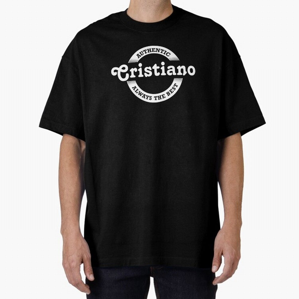 Awesome Cristiano-Always The Best Oversized T-Shirt Show Your Tournament Heart for FIFA World Cup 2026 Spirit, Inspired by Germany, Cristiano Ronaldo, Haaland and CR7, Championship Spirit, Famous Goals, Roaring Crowds and International Football