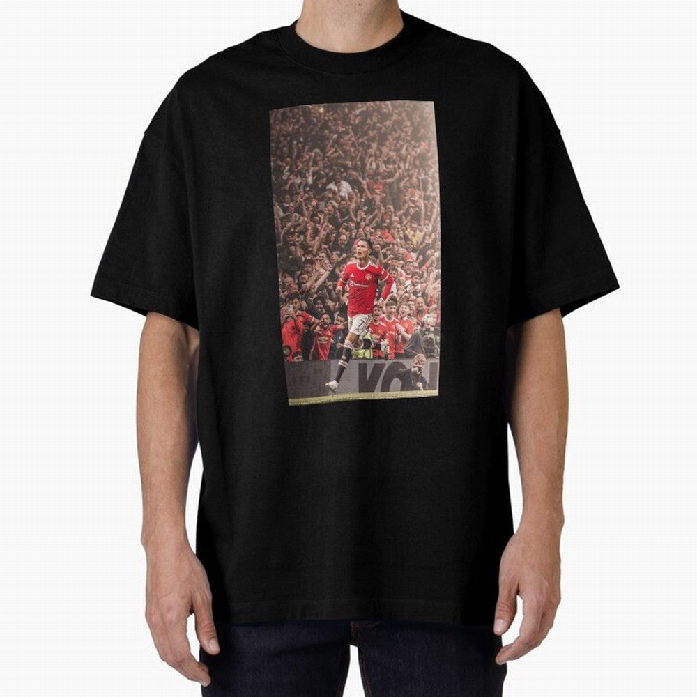 cristiano Oversized T-Shirt Live the Energy of FIFA World Cup 2026 USA Canada Mexico for Fans of Messi and Cristiano Ronaldo and France, Bringing Football Passion, Legendary Performances, Festival Vibes and Supporter Community; Built for Supporters