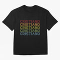 Cristiano Name T Shirt - Cristiano Vintage Retro Cristiano Name Gift Item Tee Oversized T-Shirt Celebrate Every Goal in FIFA World Cup 2026 for Fans of CR7 and England, Bringing Stadium Chants, National Pride, Trophy Dreams and Unforgettable