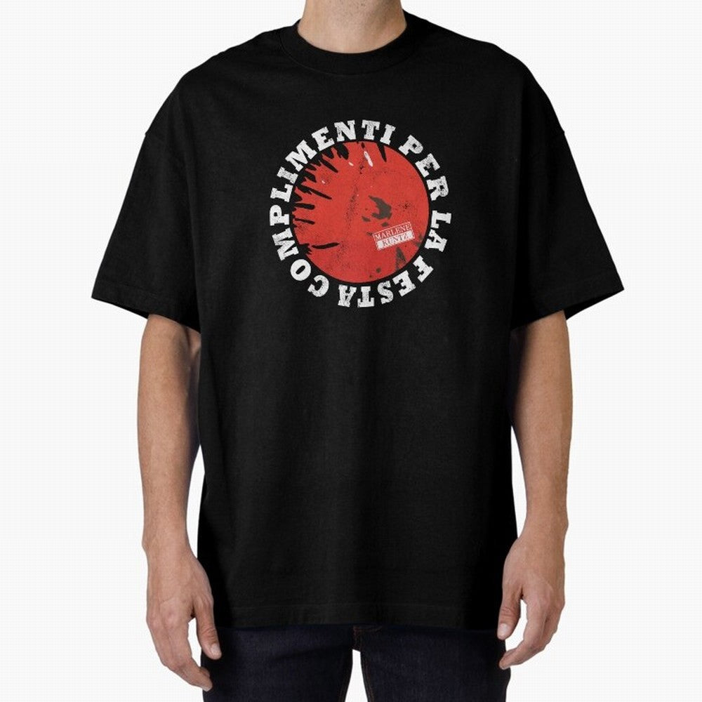 Tribute to Marlene Kuntz: T-shirt for the 30th Anniversary of Catartica Oversized T-Shirt Back the Journey through Global Football Passion for FIFA World Cup 2026 Group Stage, Connected to CR7 and Messi, Germany, Match Day Excitement, Supporter