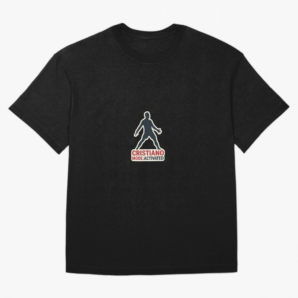 Cristiano Mode: Activated Oversized T-Shirt Follow the Road to FIFA World Cup 2026 Group Stage Inspired by Haaland, Brazil, Portugal and Argentina Energy, Stadium Chants, National Pride, Trophy Dreams and Unforgettable Football Memories; Created