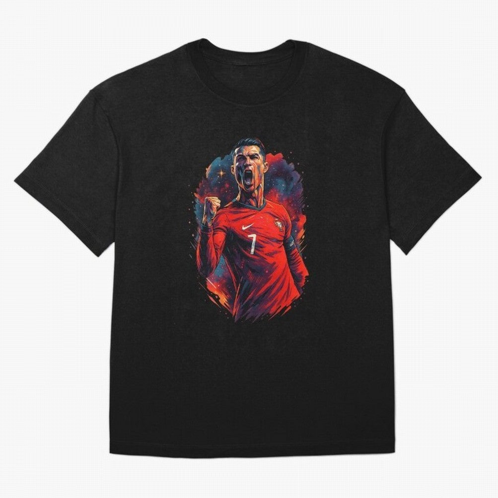 cr7 the legend Oversized T-Shirt Feel FIFA World Cup 2026 for Fans of Neymar and France, Bringing Sports Nostalgia, International Competition, Famous Players and Unforgettable Victories; Ideal for Passionate Fans Who Love Underdog Stories,
