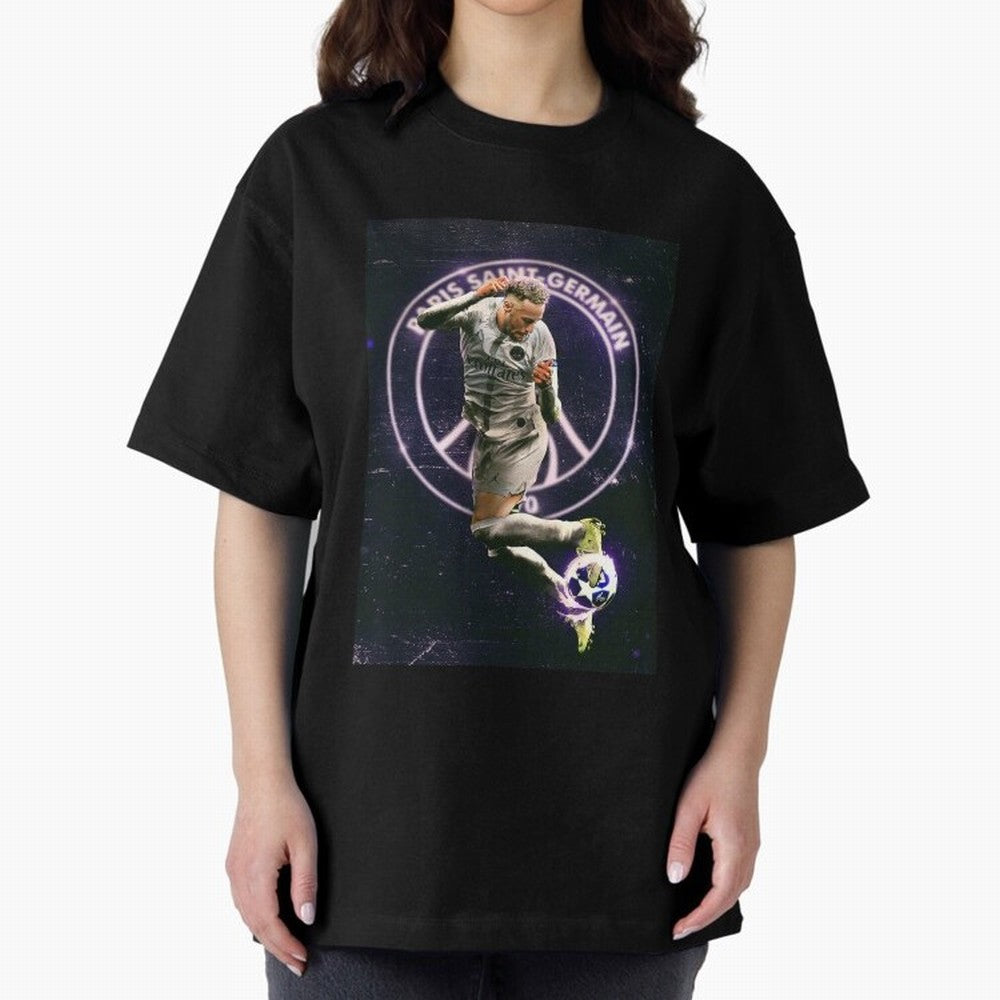 Skill Neymar Oversized T-Shirt Back the Journey through the FIFA World Cup 2026 Journey through Haaland Highlights, France and Portugal Pride, Football Festival Excitement, Trophy Ambitions, Country Rivalries and Star Player Buzz; Great for