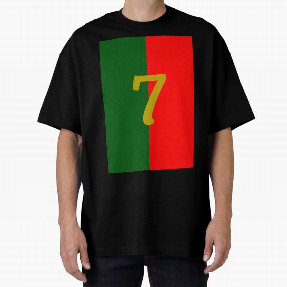 Cristiano Oversized T-Shirt Celebrate Global Passion for Match Day Hype around FIFA World Cup 2026 Group Stage, Messi, Neymar and Mbappe, Netherlands, Championship Spirit, Famous Goals, Roaring Crowds and International Football Unity; Made for Die