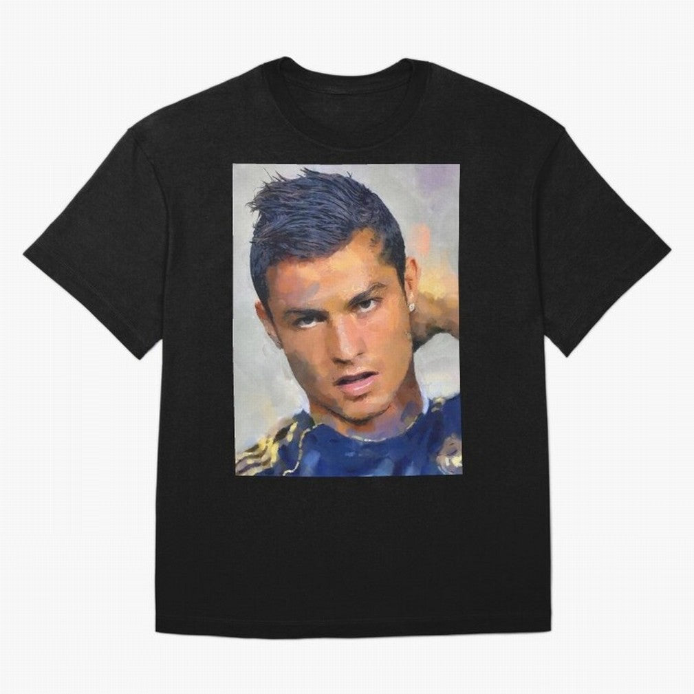 Cristiano Oversized T-Shirt Discover Global Football Passion for FIFA World Cup 2026 Group Stage, Celebrating Messi, Neymar and Mbappe, Portugal, Football Passion, Legendary Performances, Festival Vibes and Supporter Community; Made for Collectors