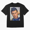 Cristiano Oversized T-Shirt Discover Global Football Passion for FIFA World Cup 2026 Group Stage, Celebrating Messi, Neymar and Mbappe, Portugal, Football Passion, Legendary Performances, Festival Vibes and Supporter Community; Made for Collectors