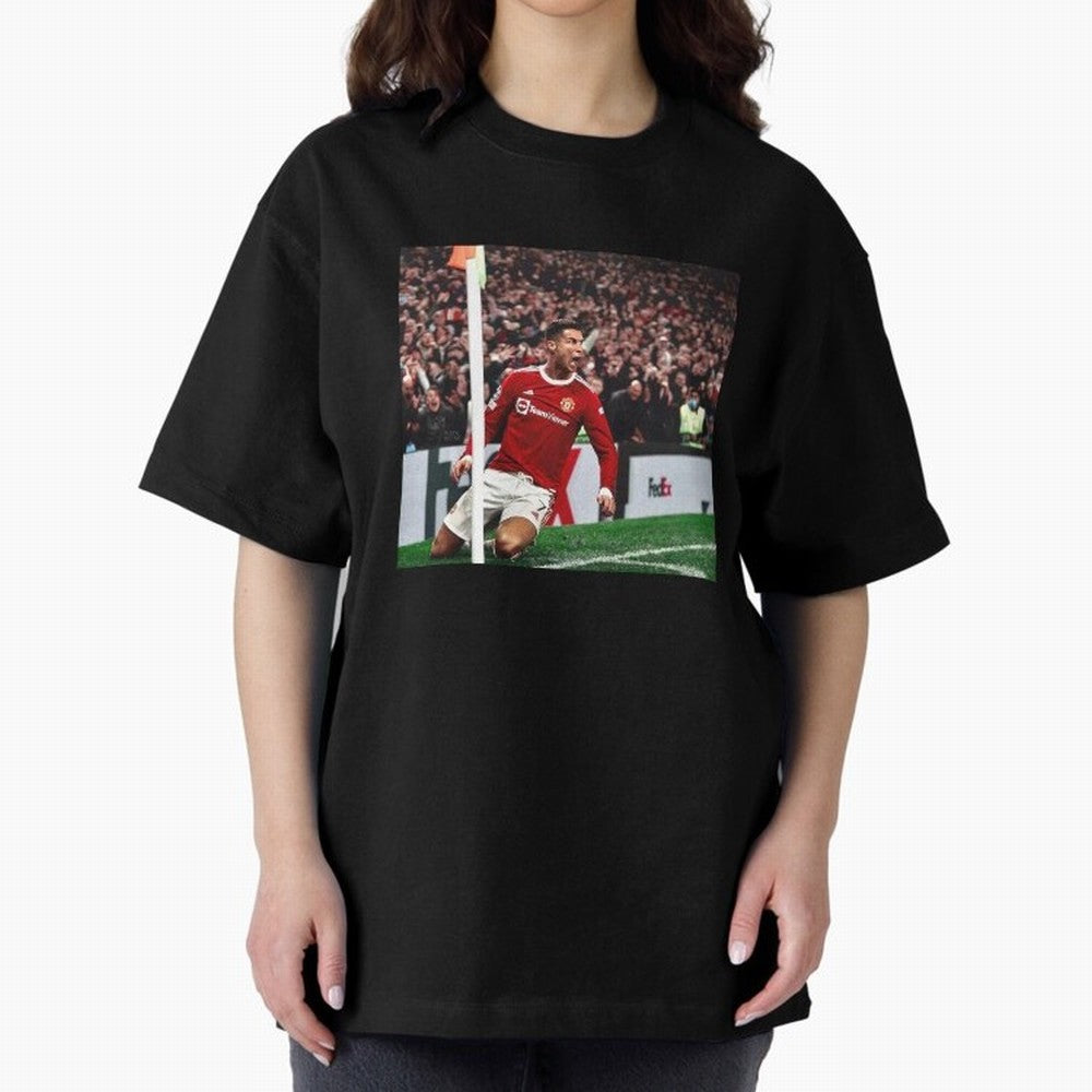 Cristiano Oversized T-Shirt Show Match Day Excitement for the FIFA World Cup 2026 Group Stage Journey through Mbappe Highlights, Brazil, Portugal and Argentina Pride, Soccer Culture, Superstar Moments, National Team Dreams and Competitive Fire;
