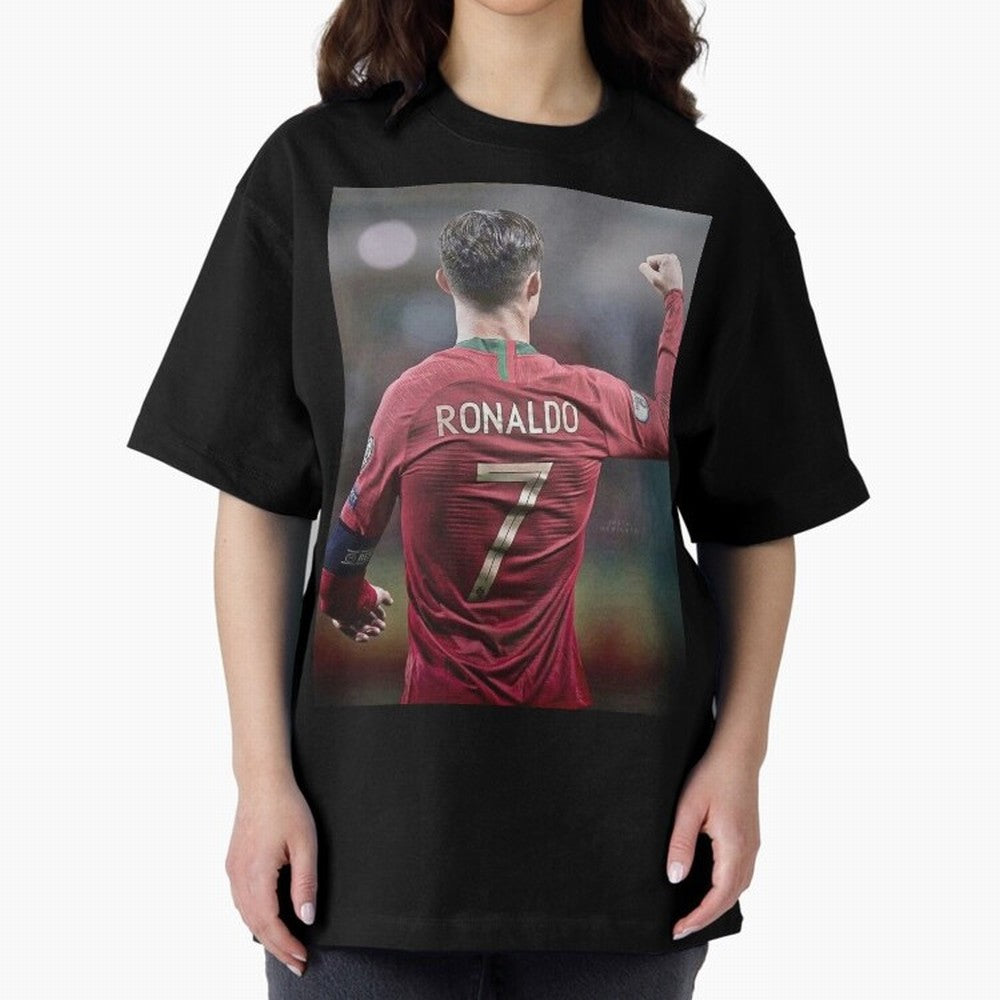 Cristiano Ronaldo CR7 Oversized T-Shirt Unlock the FIFA World Cup 2026 Group Stage Journey through Neymar, Haaland and Cristiano Ronaldo Highlights, Portugal, Spain and Germany Pride, Worldwide Fan Energy, Dramatic Goals, Stadium Lights and