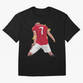 The best player in world Cristiano Ronado Oversized T-Shirt Show Support during FIFA World Cup 2026 Group Stage with Messi, France and Portugal Energy, Classic Soccer Heritage, Championship Pressure, Fan Loyalty and International Pride; Made for