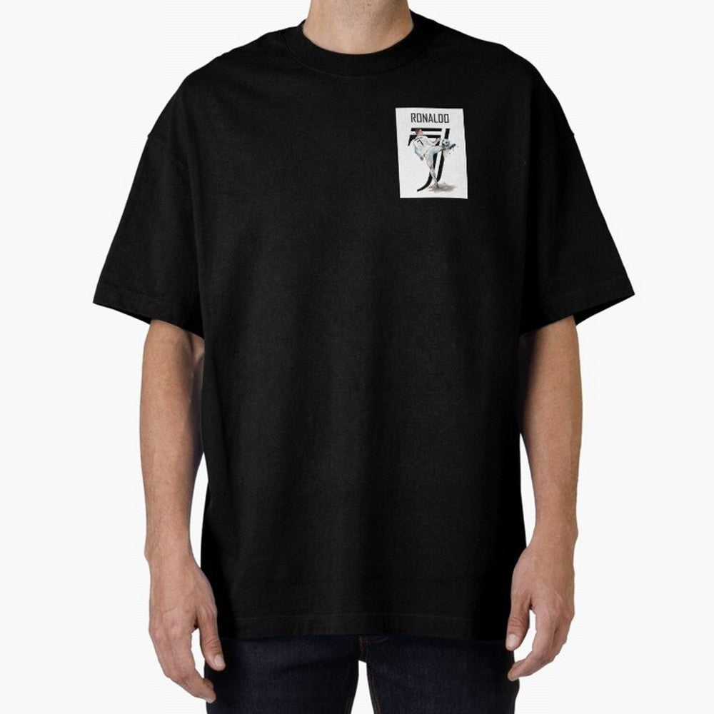 RONALDO CRISTIANO 7 Oversized T-Shirt Stand with FIFA World Cup 2026 USA Canada Mexico Spirit, Built around Portugal, Spain and Germany, Messi and Cristiano Ronaldo, Champion Mindset, Group Stage Buzz, Knockout Tension and Passionate Fan Culture;