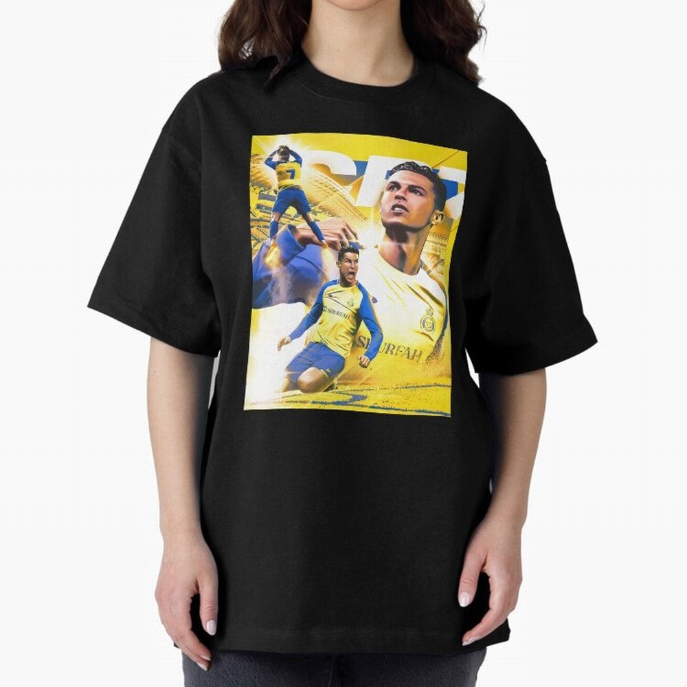 legend footballer yellow Oversized T-Shirt Follow the Final Road of Global Football Passion for FIFA World Cup 2026 USA Canada Mexico, Driven by Neymar, Spain, Match Day Excitement, Supporter Culture, Golden Goals and Global Football Passion; Ideal