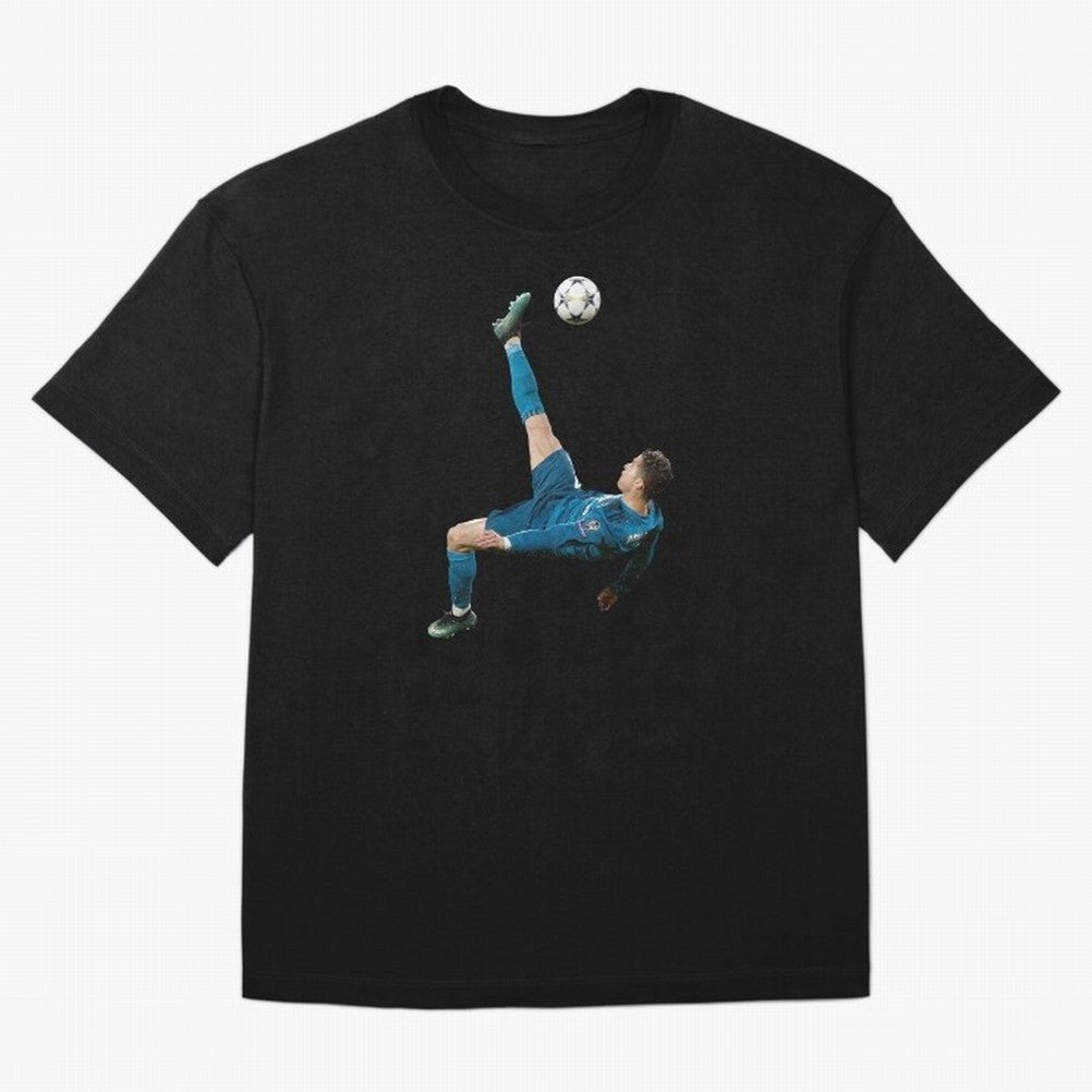 freestyle over head kick Oversized T-Shirt Celebrate the Biggest Stage of Global Football Passion for FIFA World Cup 2026 USA Canada Mexico, Driven by Cristiano Ronaldo, Haaland and CR7, Spain, Global Supporter Spirit, Legendary Goals, National
