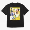 Cr7 Al Nassr Oversized T-Shirt Bring FIFA World Cup 2026 USA Canada Mexico Spirit, Inspired by Spain, Messi, Global Supporter Spirit, Legendary Goals, National Colors and Tournament Celebration; Perfect for Supporters Who Want Bold Football Energy,
