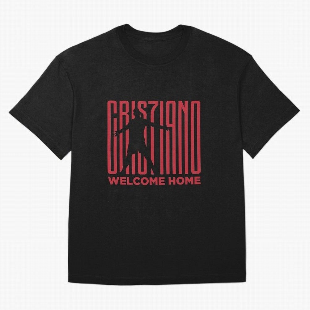 Welcome home Cristiano Ronaldo Oversized T-Shirt Celebrate Global Passion for FIFA World Cup 2026 USA Canada Mexico Highlighting Haaland, England and Germany Energy, Soccer Culture, Superstar Moments, National Team Dreams and Competitive Fire;