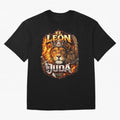 The Lion of Judah Oversized T-Shirt Honor Football Greatness during the FIFA World Cup 2026 Journey through CR7 Highlights, Germany Pride, Match Day Excitement, Supporter Culture, Golden Goals and Global Football Passion; Made for Die Hard