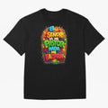 Modern 3D Psalm 23 Spanish Christian Art - El Se?or es mi Pastor Oversized T-Shirt Bring Match Day Fire to FIFA World Cup 2026 Group Stage Highlighting CR7, Germany Energy, Football Festival Excitement, Trophy Ambitions, Country Rivalries and Star
