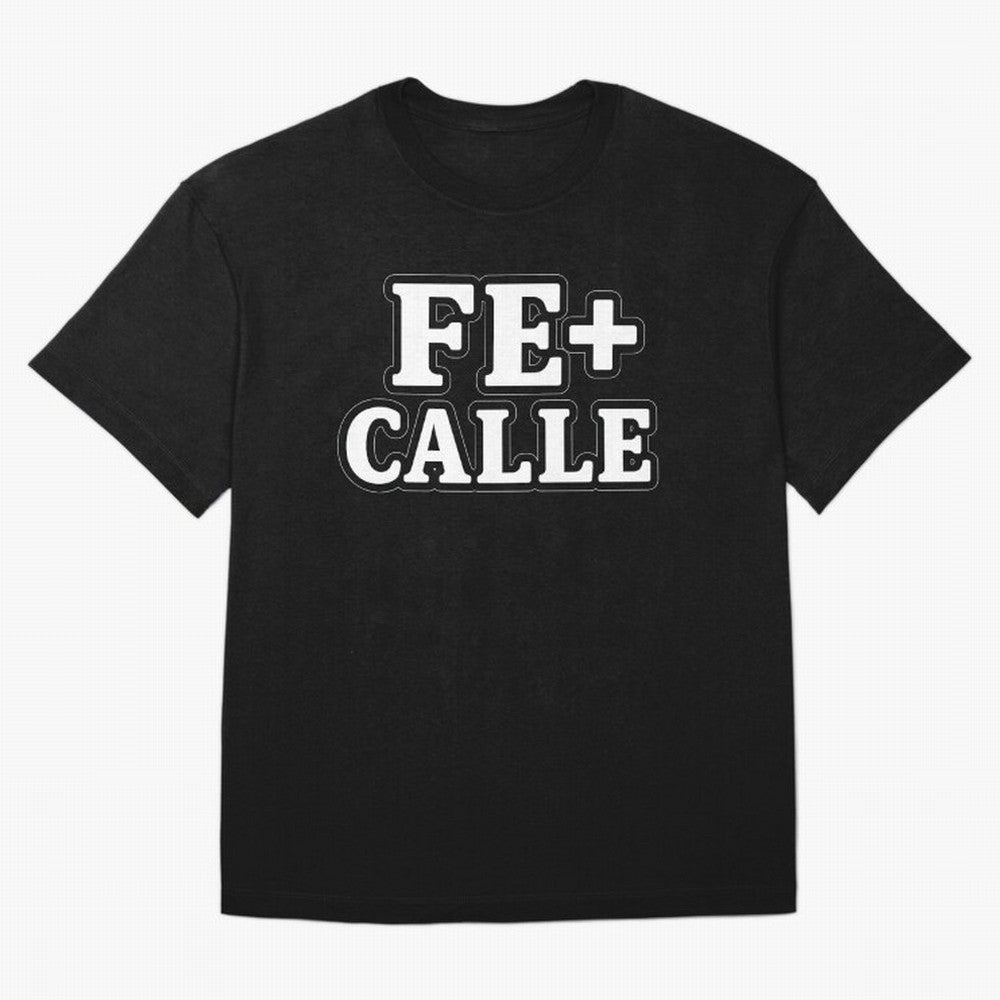 FE + CALLE Urban Christian Faith Streetwear Typography Oversized T-Shirt Keep the Match Day Mood of FIFA World Cup 2026 USA Canada Mexico Spirit, Featuring Spain and Netherlands, Haaland, Game Day Rituals, Football Legends, Country Pride and the