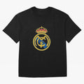 Real Madrid C.F. crest with Cristiano Ronaldo's autograph Oversized T-Shirt Honor FIFA World Cup 2026 for Fans of Mbappe and France, Bringing Stadium Chants, National Pride, Trophy Dreams and Unforgettable Football Memories; Built for Supporters